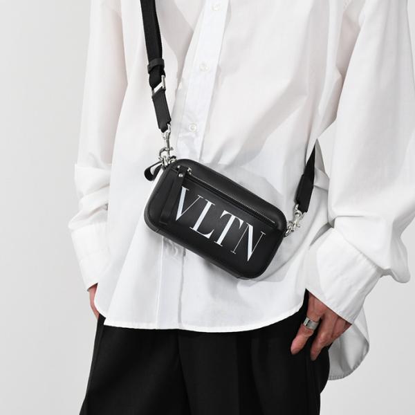 VALENTINO VLTN ショルダーバッグ レザー クロスボディ BAG