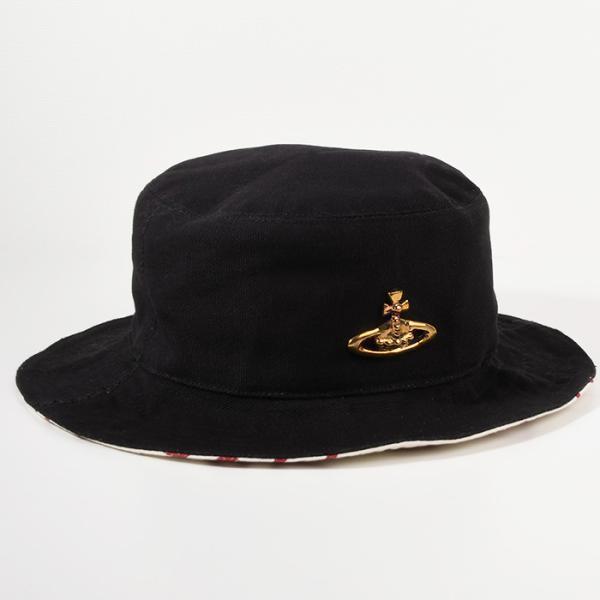 Vivienne Westwood ヴィヴィアン ウエストウッド 帽子 ハット バケットハット 81020014W00IWET FISHER BUCK HAT メンズ