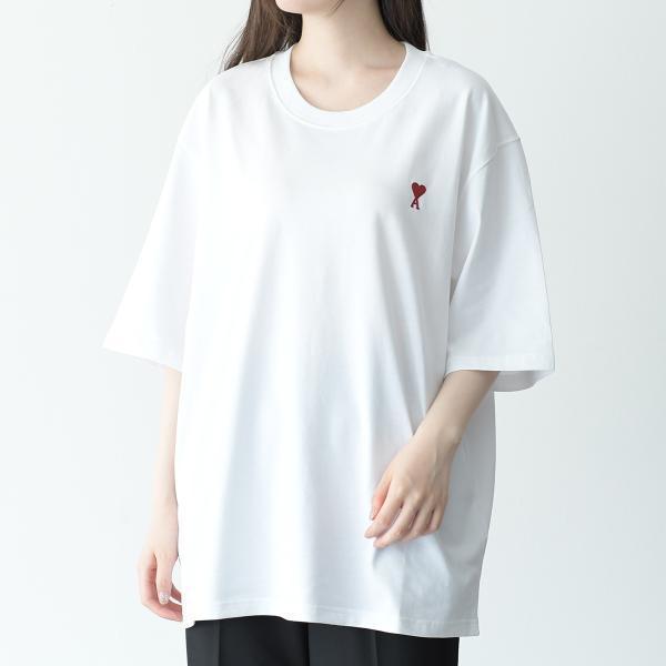 訳あり！ Ami Paris AMI DE COEUR ロゴTシャツ ホワイトM