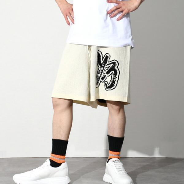 Y-3 ワイスリー パンツ ショートパンツ H44808 IA3105 メンズ ニットパンツ ボトムス ハーフパンツ ブラック オフホワイト 春夏  人気 おすすめ