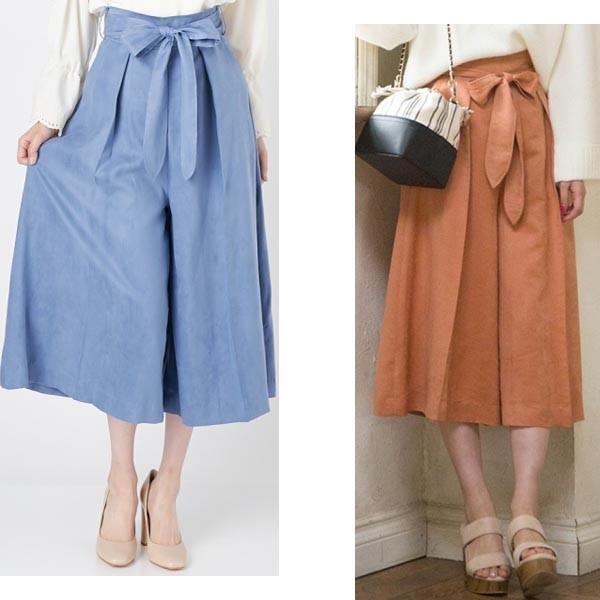 Sale60 Off Mercuryduo マーキュリーデュオ フェイクスエードワイドパンツ セレクトショップムー ヤフー店 通販 Yahoo ショッピング