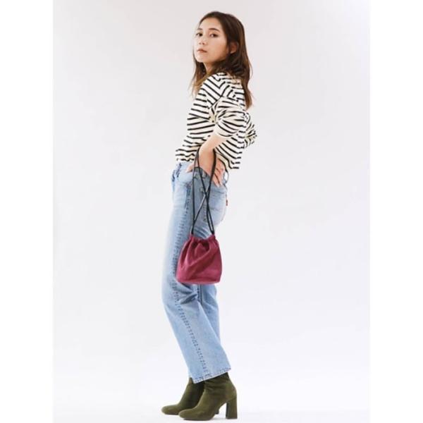 UNGRID アングリッド サイドスリットボーダーロングスリーブTee 111852718901