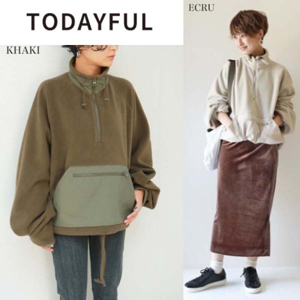 TODAYFUL トゥデイフル Fleece Anorack Blouson フリースアノラックブルゾン 11820201
