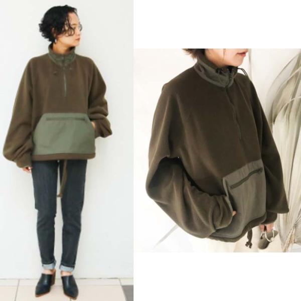 TODAYFUL トゥデイフル Fleece Anorack Blouson フリースアノラックブルゾン 11820201