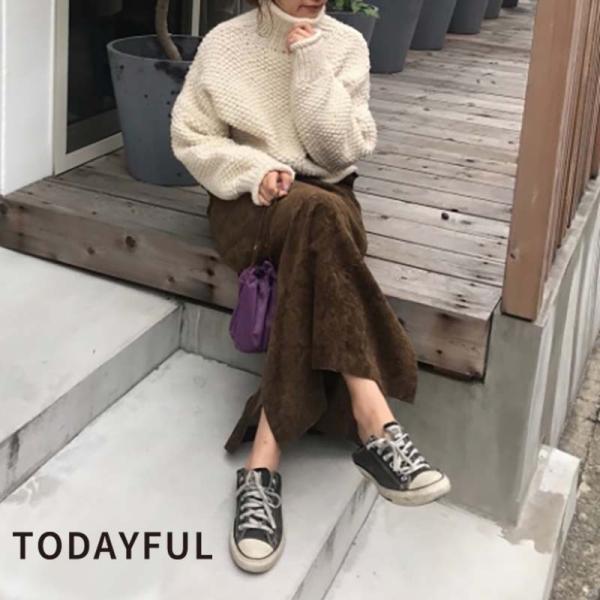 TODAYFUL トゥデイフル Handknit Short Turtle ハンドニットショートタートル 11820516