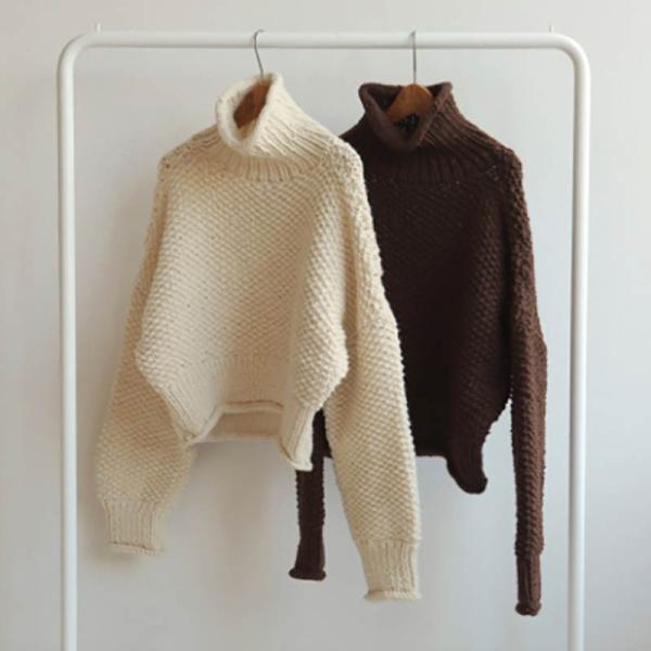 TODAYFUL トゥデイフル Handknit Short Turtle ハンドニットショートタートル 11820516