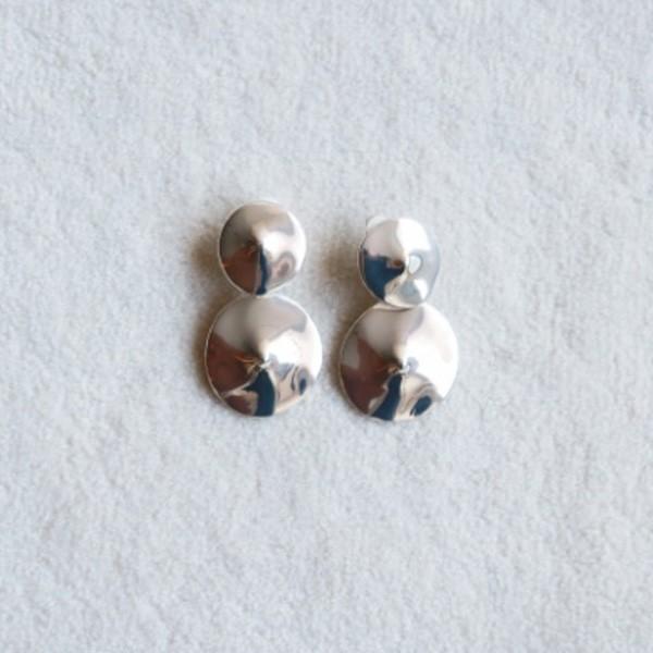 トゥデイフル,Double Nuance Earring ダブルニュアンスイヤリング 11820902