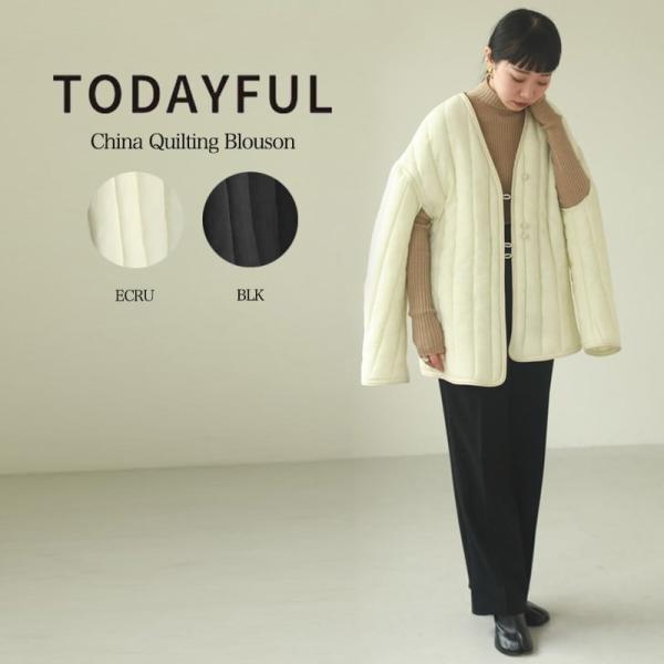 Sale40 Off Todayful トゥデイフル アウター China Quilting Blouson チャイナキルティングブルゾン 1106 吉田怜香 レディース 1106 セレクトショップムー 通販 Yahoo ショッピング