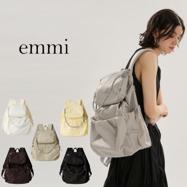 エミ ウェア  emmi WEAR マルチユースバックパック/撥水 13wgb263301 レディース BAG サコッシュ リュック スポーティー爆買
