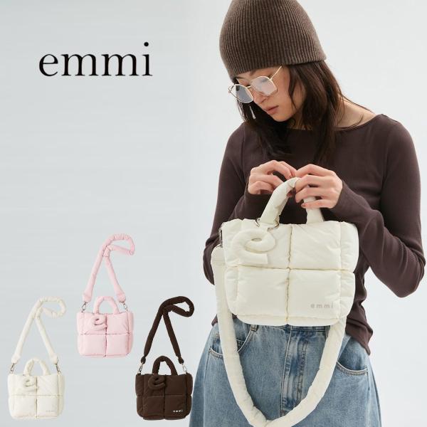 エミ ウェア ecoパデットミニショルダーバッグ 13wgb264314 レディース BAG 肩掛け ハンドバッグ