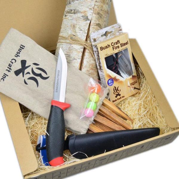 Bush Craft inc. ブッシュクラフトスターティングセット(火おこしセット・ルーキーナイフあり) 4573350720493