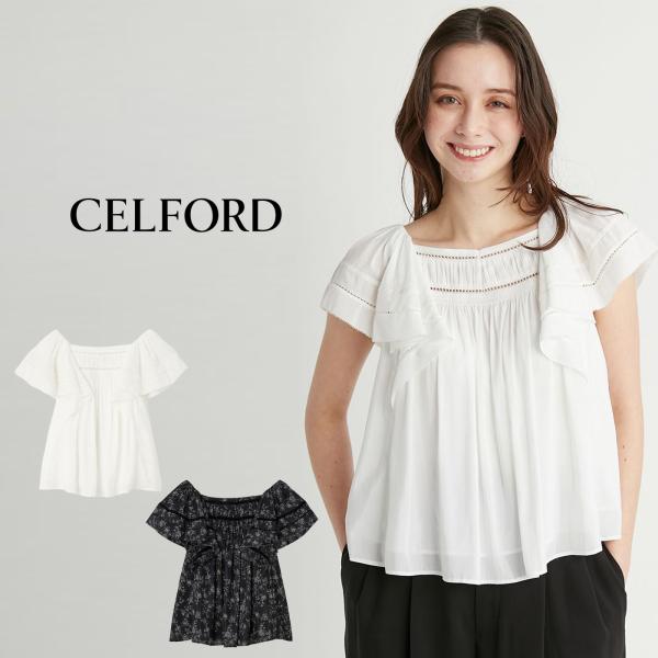 完売品CELFORDメッシュブラウス CELFORD（セルフォード）の「メッシュブラウス（シャツ/ブラウス