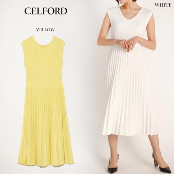 Celford セルフォード ワンピース 通販 Aラインプリーツニットワンピース Cwno61 春夏 ドレス オケージョン Cwno61 セレクトショップムー 通販 Yahoo ショッピング