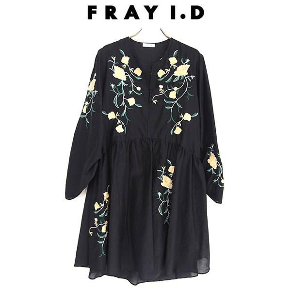 フレイアイディー Fray Id エンブロイダリーチュニックワンピース Fwfo 17春夏 Fwfo セレクトショップムー 通販 Yahoo ショッピング
