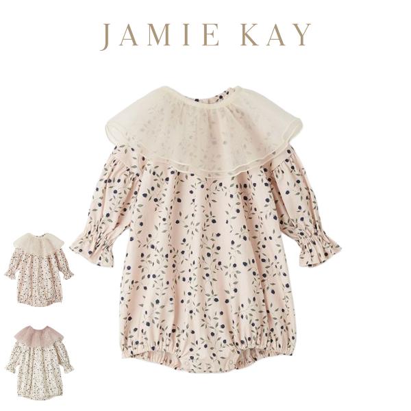 ジェイミーケイ BABY softcheese ベビー 衿付きロンパース（60〜90cm） jbfo264900 赤ちゃん ベビー服 ソフトチーズ コラボ 出産祝い JAMIE KAY
