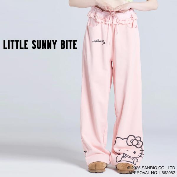 hello kitty x little sunny bite sweat pants ハローキティ×リトル