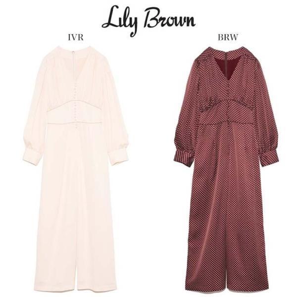 Lily Brown リリーブラウン 通販 ギャザーオールインワン Lwfo レディース 21春 ロング ドレス Lwfo セレクトショップムー 通販 Yahoo ショッピング