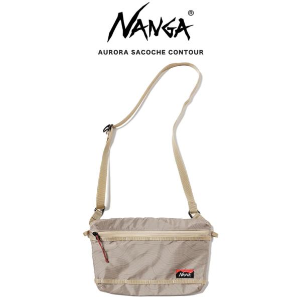 NANGA ナンガ AURORA SACOCHE オーロラサコッシュ CONTOUR 防水BAG サコッシュバッグ アウトドア キャンプ 父の日 ギフトにおすすめ NANGA（ナンガ） AURORA SACOCHE オーロラサコッシュ CONTOUR 防水BAG