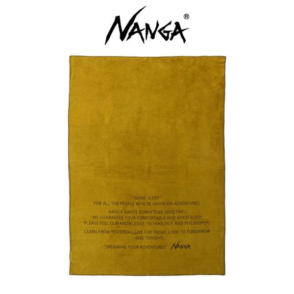 NANGA ナンガ GOOD SLEEP MONOCHROME COTTON BLANKET S/グッドスリープモノクロームコットンブランケット シングル アウトドア 車中泊 布団