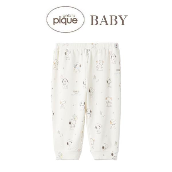 gelato pique ジェラートピケ ベビー PEANUTS PUPPIES BABY 総柄ロング