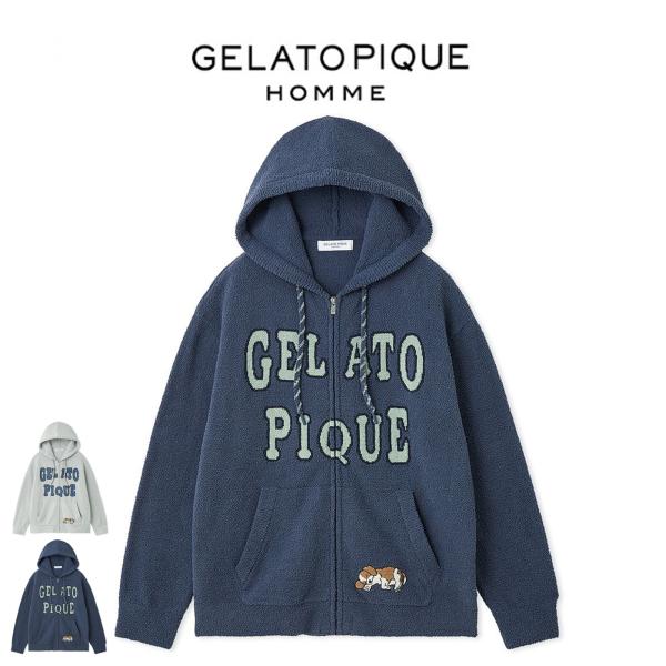 gelato pique（ジェラートピケ） オム エアリーモコスリーピングドッグ