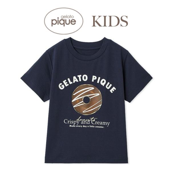 gelato pique（ジェラートピケ） キッズ KIDS ドーナツワンポイント