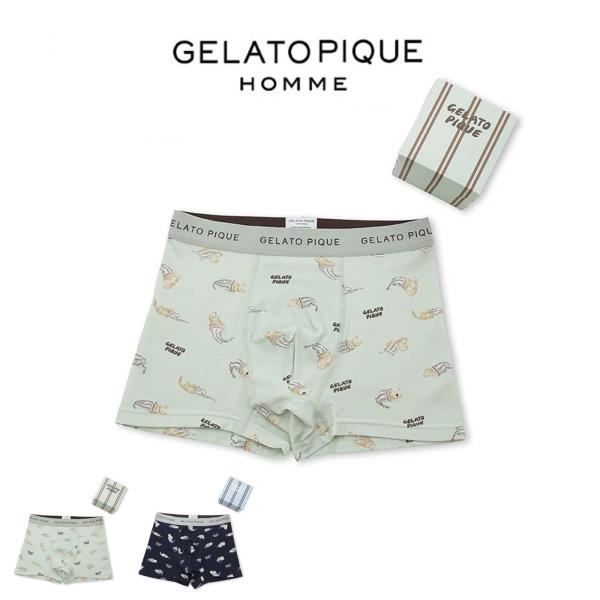 GELATOPIQUE　HOMME ボクサーパンツセット　L ジェラートピケオム gelato pique｜【ONLINE限定】【HOMME】ボクサーパンツ2枚SET