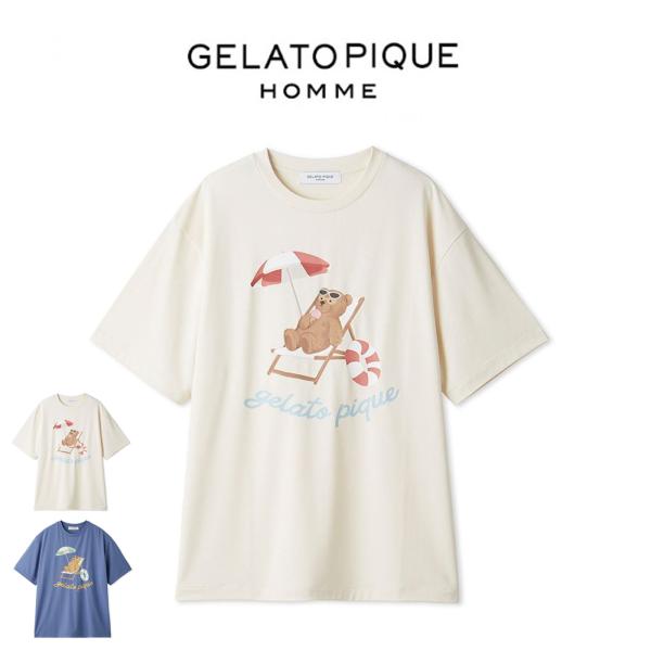 gelato pique（ジェラートピケ） オム 接触冷感 サマーベアワン