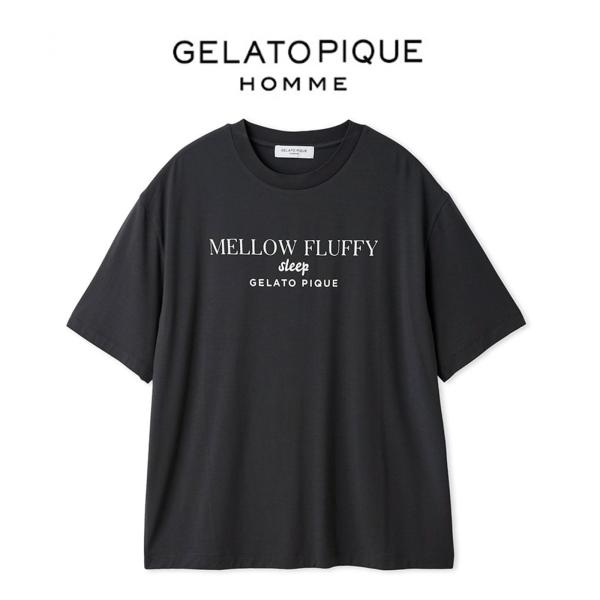 gelato pique（ジェラートピケ） オム 接触冷感 COOLレーヨンロゴT