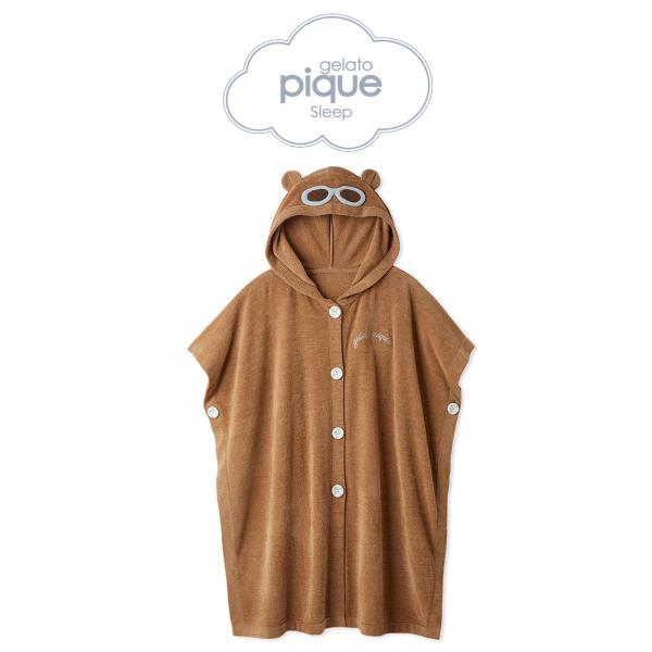 gelato pique（ジェラートピケ） Sleep サマーベアバスポンチョ