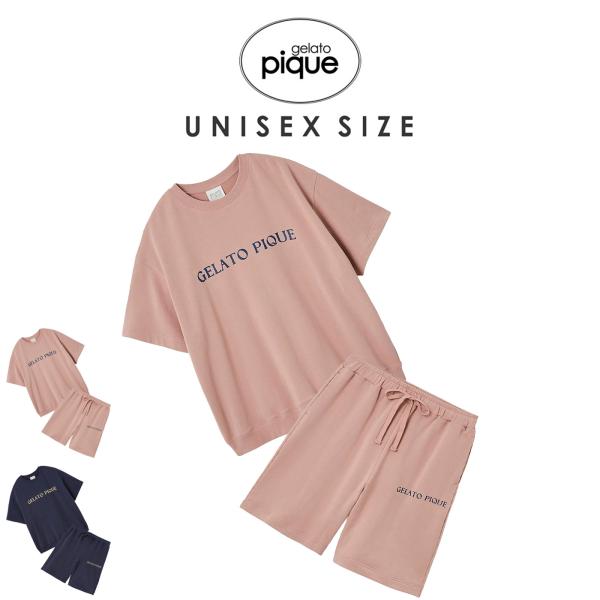 gelato pique ジェラートピケ UNISEX 裏毛プルオーバー&ハーフ
