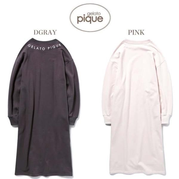 Gelato Pique ジェラートピケ ルームウェア 通販 ロゴスウェットドレス Pwco4254 ジェラピケ レディース 部屋着 パジャマ ワンピース おうち時間 Pwco4254 セレクトショップムー 通販 Yahoo ショッピング