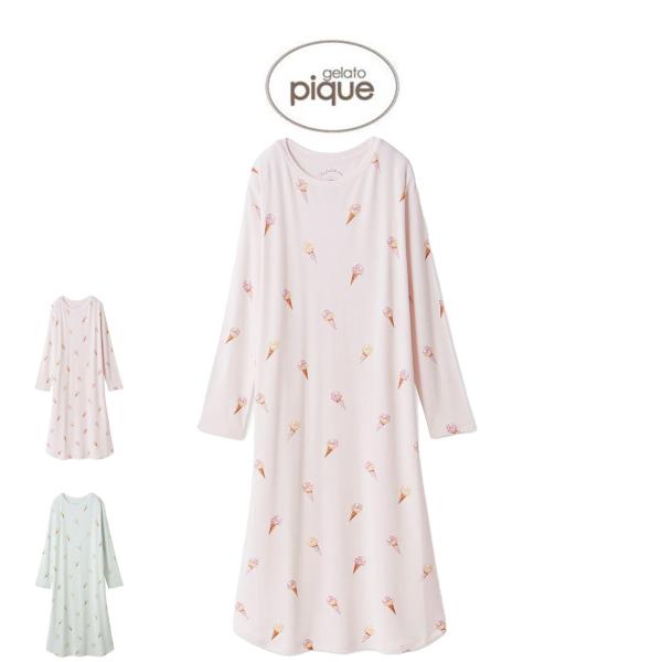 gelato pique（ジェラートピケ） アイス柄ワンピース pwco261267
