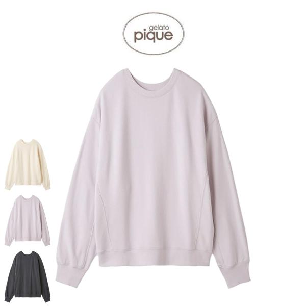 gelato pique ジェラートピケ ロゴ裏毛プルオーバー pwct251313