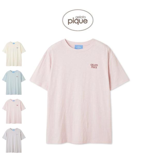 gelato pique◆トップス/FREE/ポリエステル/ピンク/PWNT165074 gelato pique ジェラートピケ COOL COLLECTION 接触冷感 ICEワン