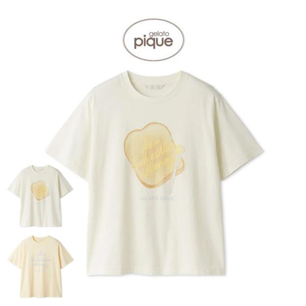 gelato pique ジェラートピケ モーニングワンポイントTシャツ