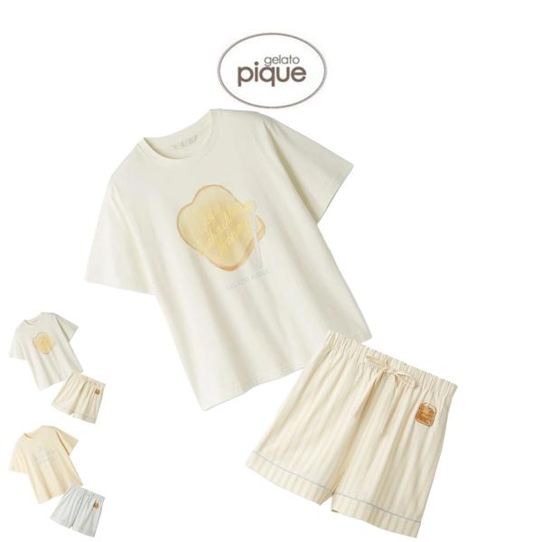 gelato pique ジェラートピケ モーニングワンポイントTシャツ gelato pique ジェラートピケ モーニングワンポイントTシャツ