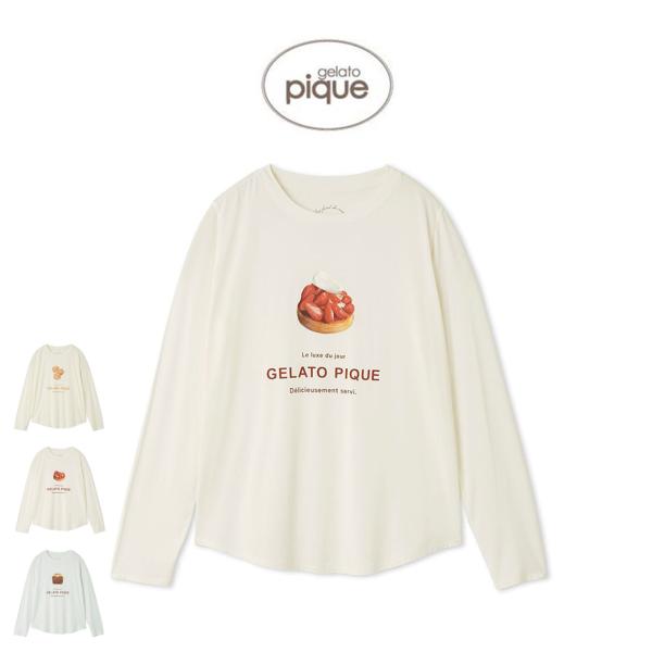 gelato pique ジェラートピケ スイーツワンポイントロンT pwct254269