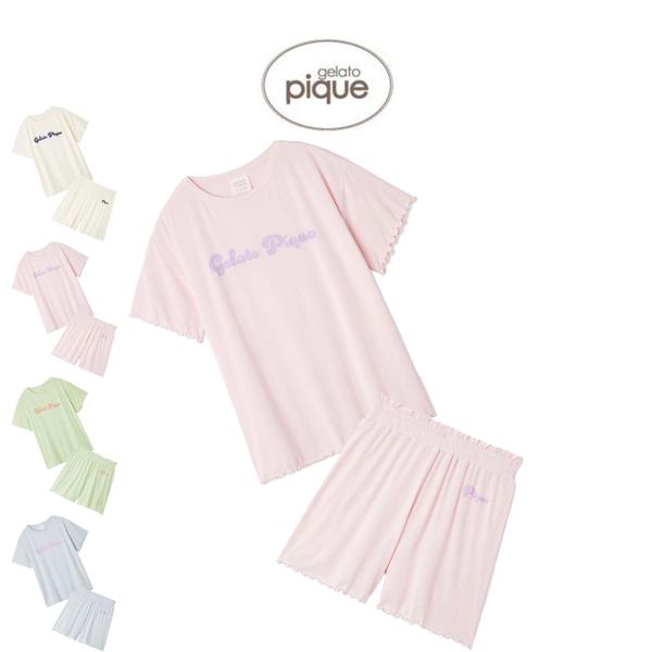 gelato pique ジェラートピケ カラフルロゴTシャツ&ショート