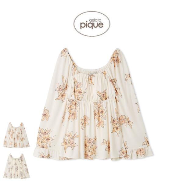 gelato pique（ジェラートピケ） SALE30%OFF MUCHA リリー柄カップ