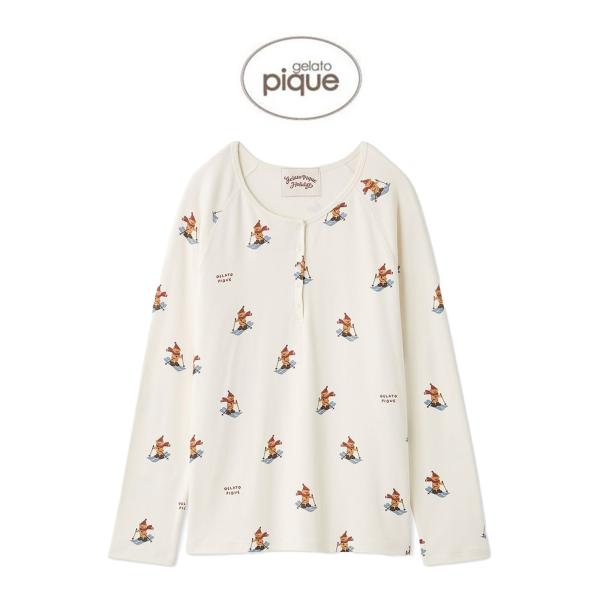 新品タグ付　ルームウェア　ジェラトーニ　長袖　ジェラートピケ ディズニーリゾート限定】 ジェラートピケ ジェラトーニ ルームウェア