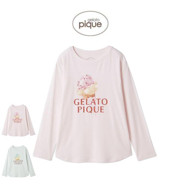 gelato pique（ジェラートピケ） アイスワンポイントロンT pwct261264