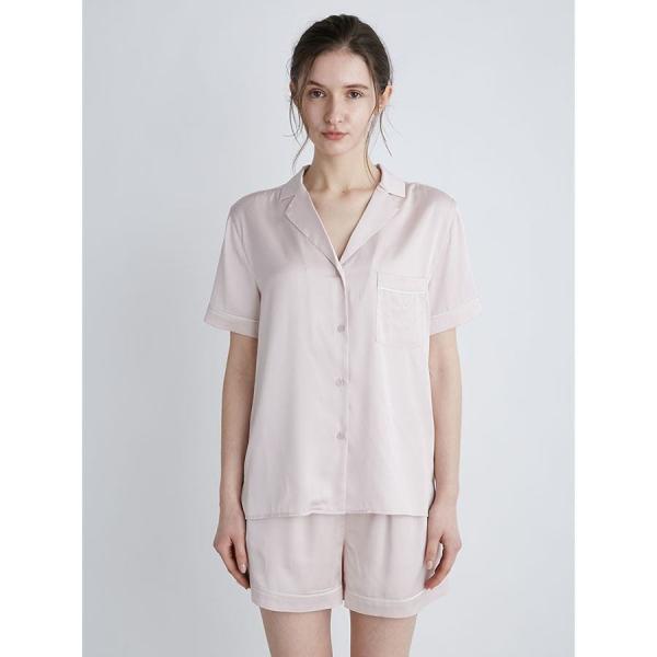 gelato pique ジェラートピケ ルームウェア カラフルサテンシャツ