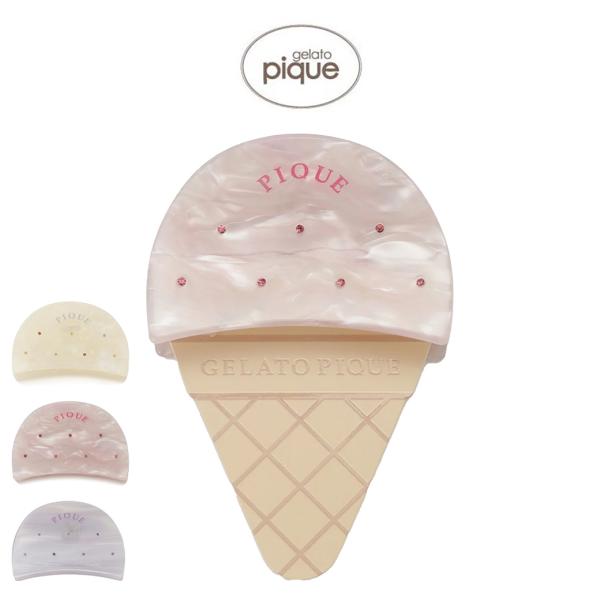 gelato pique ジェラートピケ WhiteDay ビジューヘアクリップ