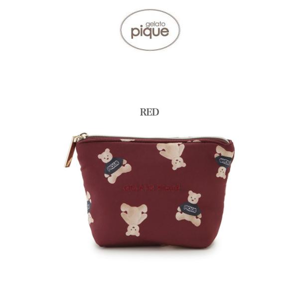 Gelato Pique ジェラートピケ ベアモチーフティッシュポーチ Red レッド Pwgb5614 クリスマス テディベア 化粧ポーチ マスクポーチ Xmas限定 Pwgb5614 セレクトショップムー 通販 Yahoo ショッピング