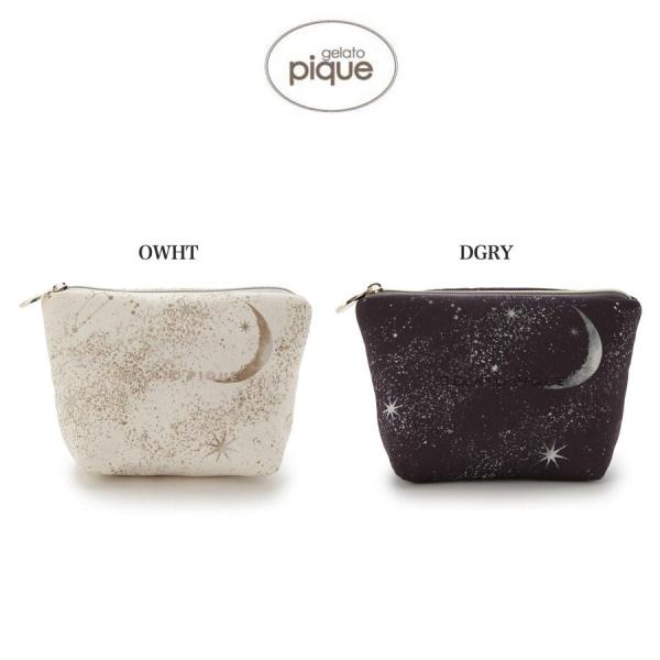 Gelato Pique ジェラートピケ 通販 星座柄サテンティッシュポーチ Pwgb メイクポーチ プレゼントにオススメ アクセサリーポーチ 21aw レディース 競売