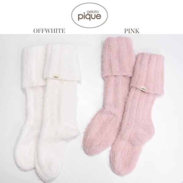 ジェラートピケ,gelato pique,フェザーリブソックス, pwgs185590