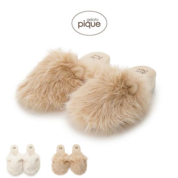 gelato pique（ジェラートピケ） キャットファールームシューズ