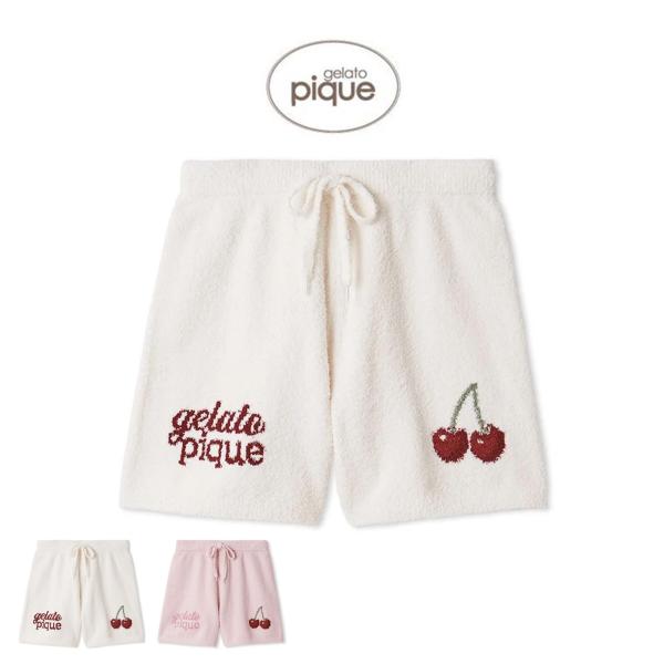 gelato pique（ジェラートピケ） ベビモコチェリージャガードショート