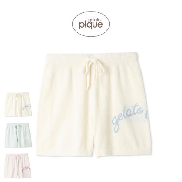 gelato pique（ジェラートピケ） ロゴジャガードショートパンツ